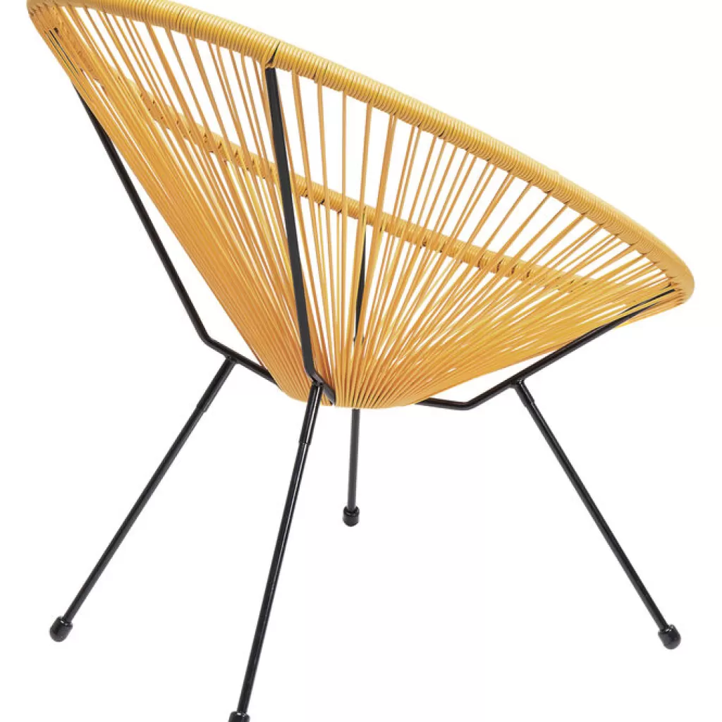 Olohuone | Nojatuolit>KARE Design Acapulco Nojatuoli, Keltainen