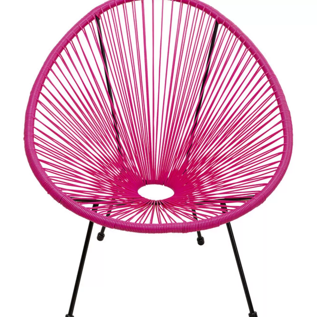 Olohuone | Nojatuolit>KARE Design Acapulco Nojatuoli, Pinkki