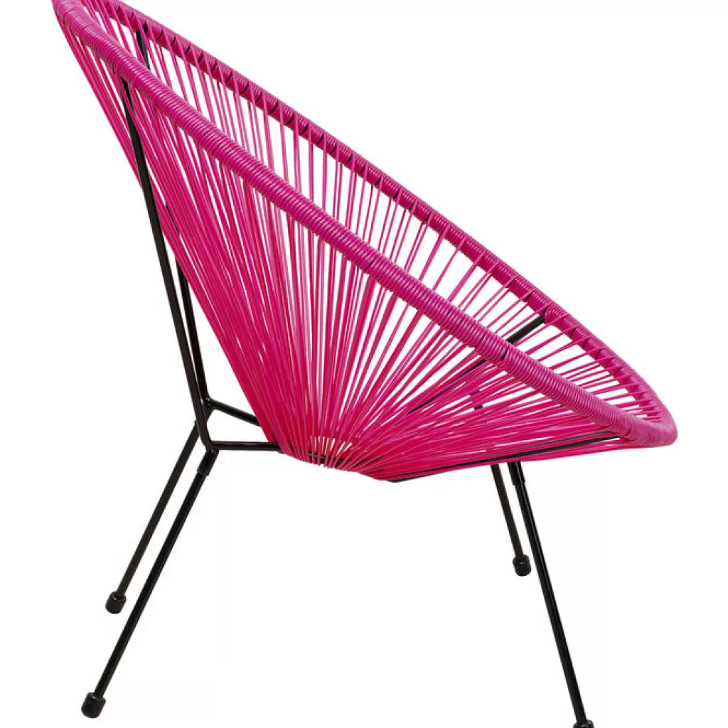 Olohuone | Nojatuolit>KARE Design Acapulco Nojatuoli, Pinkki
