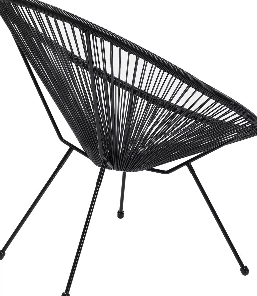 Sohvapöydät | Olohuone>KARE Design Acapulco Pöytä Ja Tuoli Musta (2/osaa)