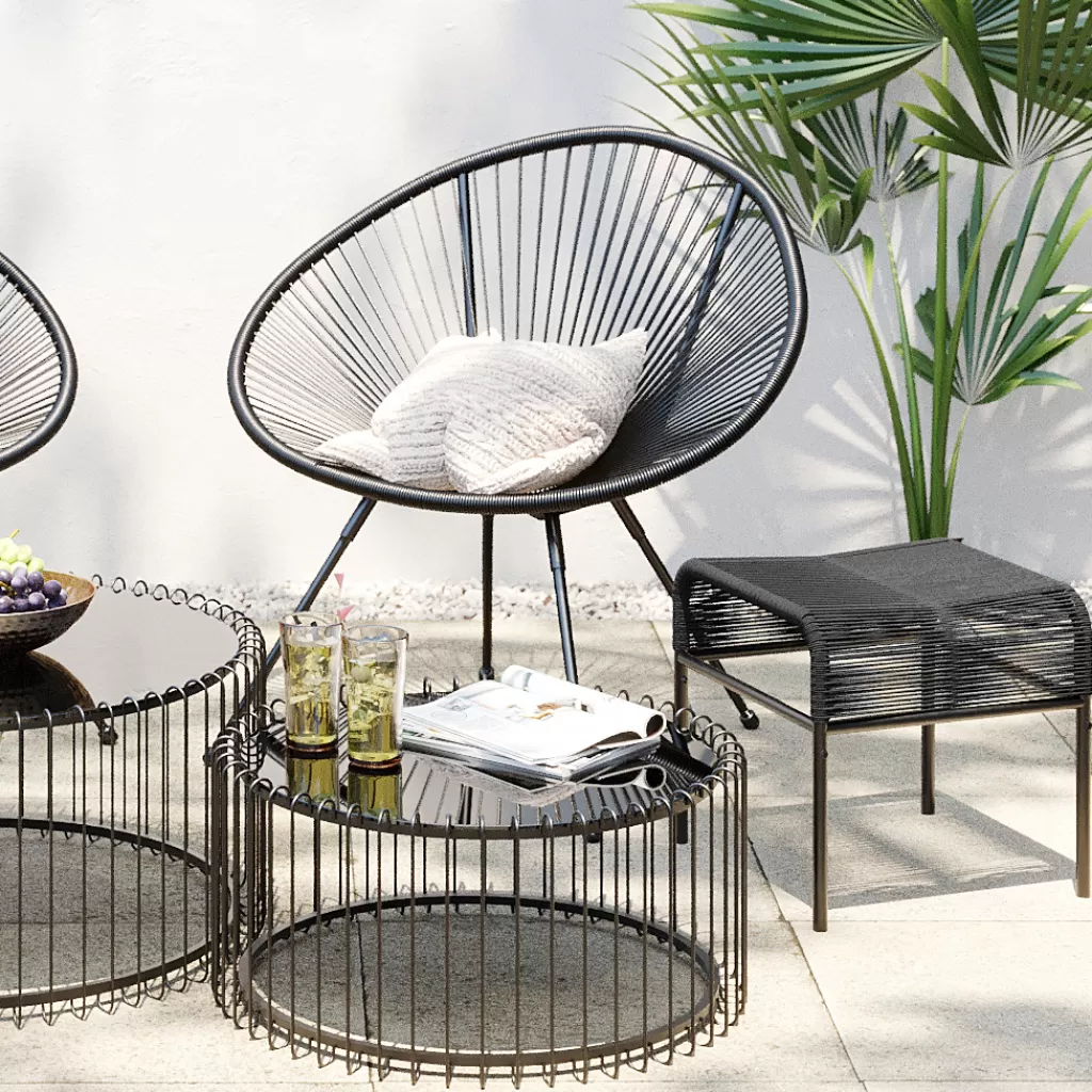 Rahit Ja Jakkarat>KARE Design Acapulco Tuoli, Musta