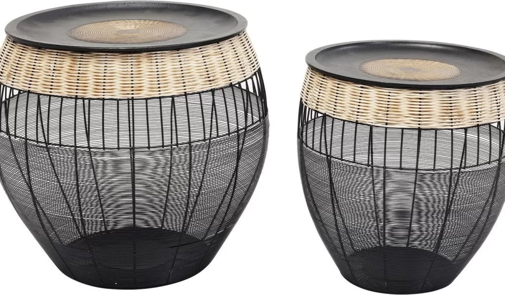 Sohvapöydät>KARE Design African Drums Sivupöytä (2/Setti)