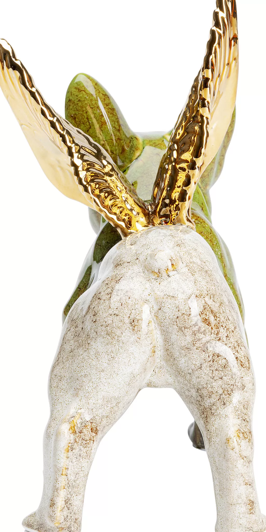 Koriste-Esineet>KARE Design Angel Wings Dog - Enkelikoira Koriste-esine, Vihreä Ja Sininen 2-setti