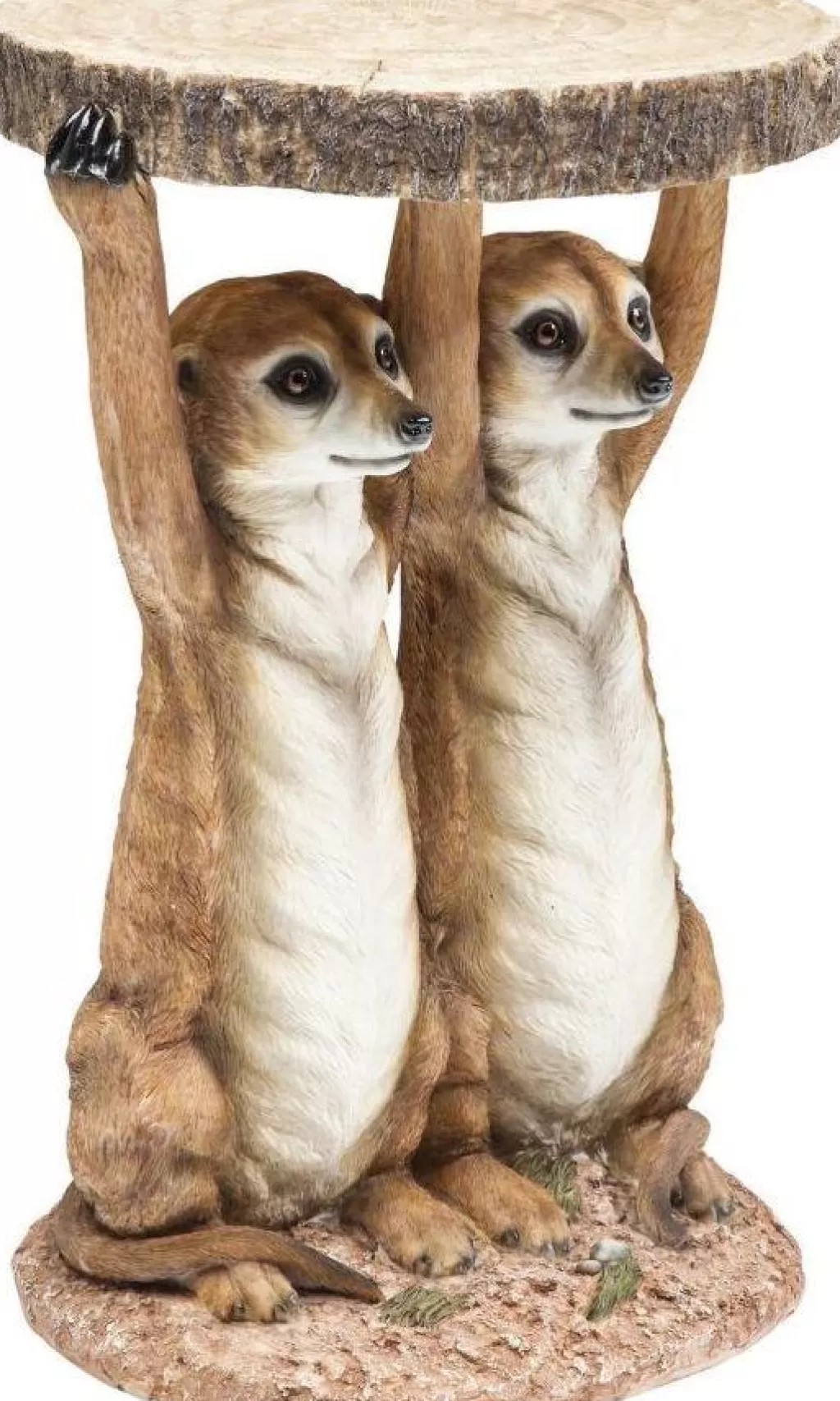 Sohvapöydät | Olohuone>KARE Design Animal Meerkat Sisters Sivupöytä Ø33cm