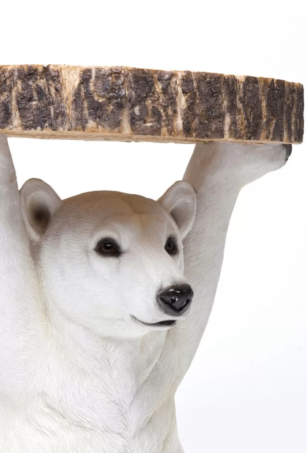 Sohvapöydät>KARE Design Animal Polar Bear Jääkarhu Sivupöytä Ø37cm
