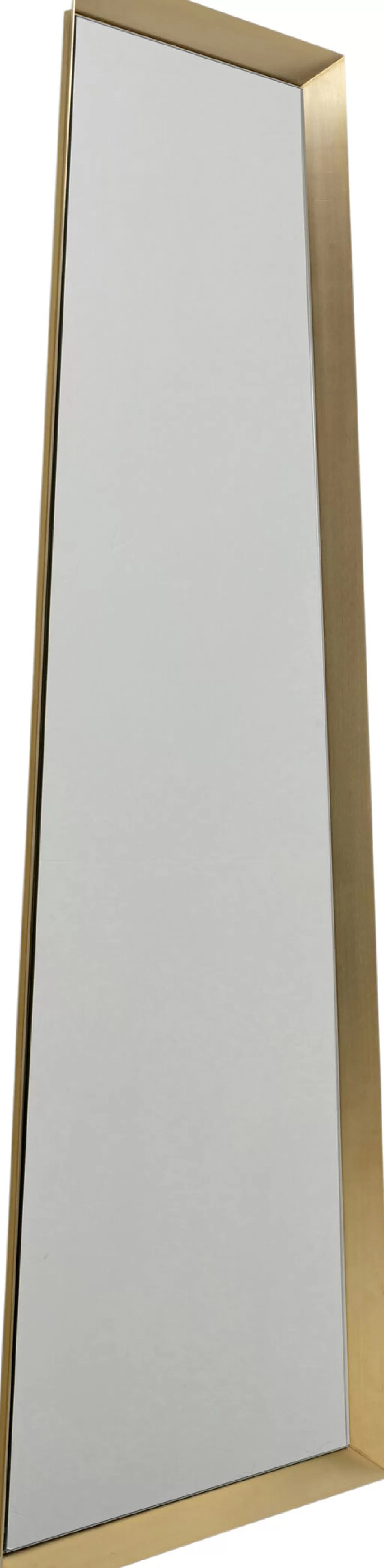Peilit>KARE Design Arezzo Brass Trapez Seinäpeili Messinki 65(45)x160cm