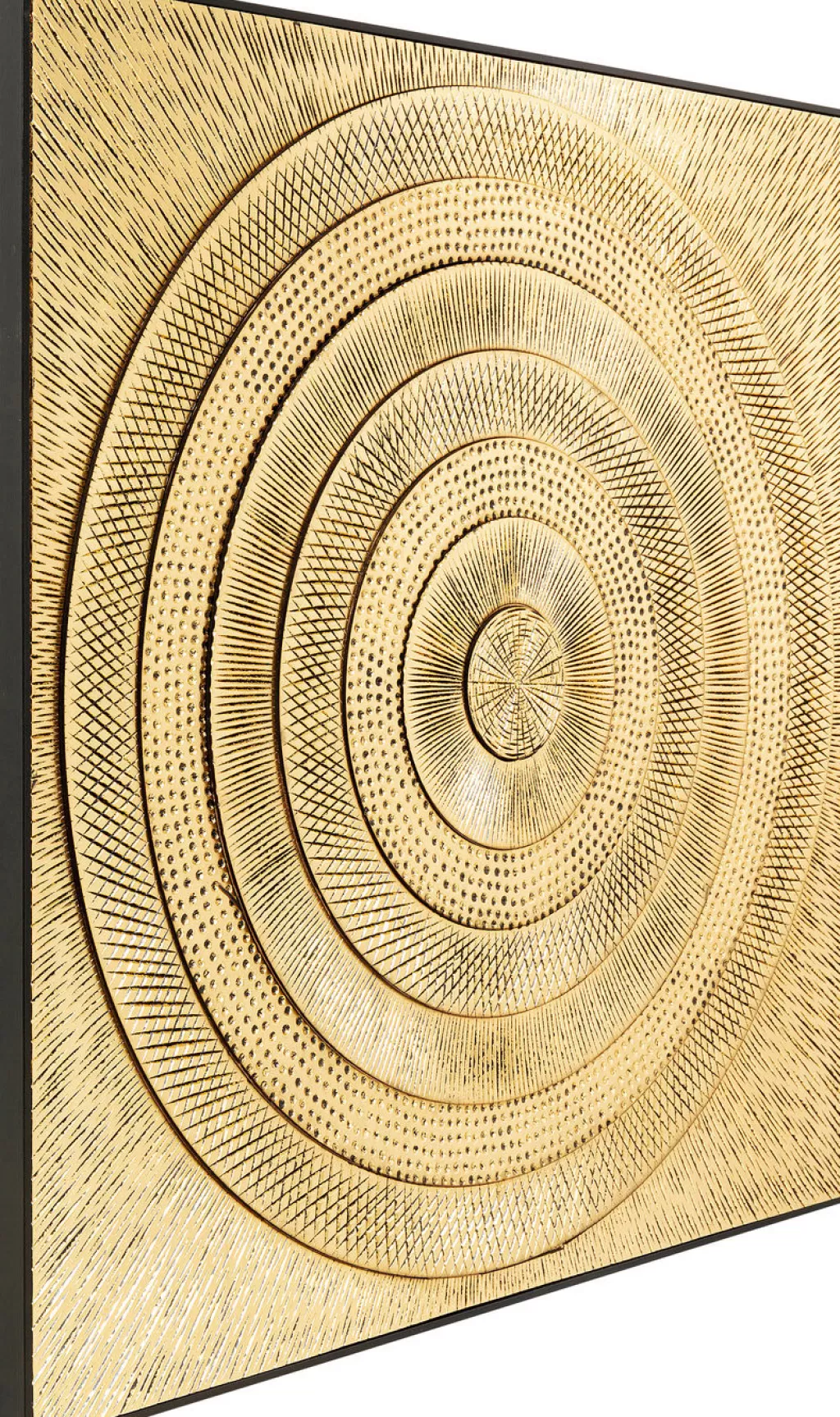Taulut>KARE Design Art Circle Gold Taulu 120x120cm