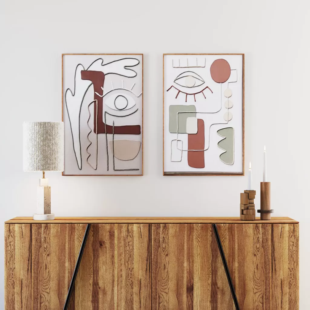Taulut>KARE Design Art Eye Left Canvas Taulu 60x90cm