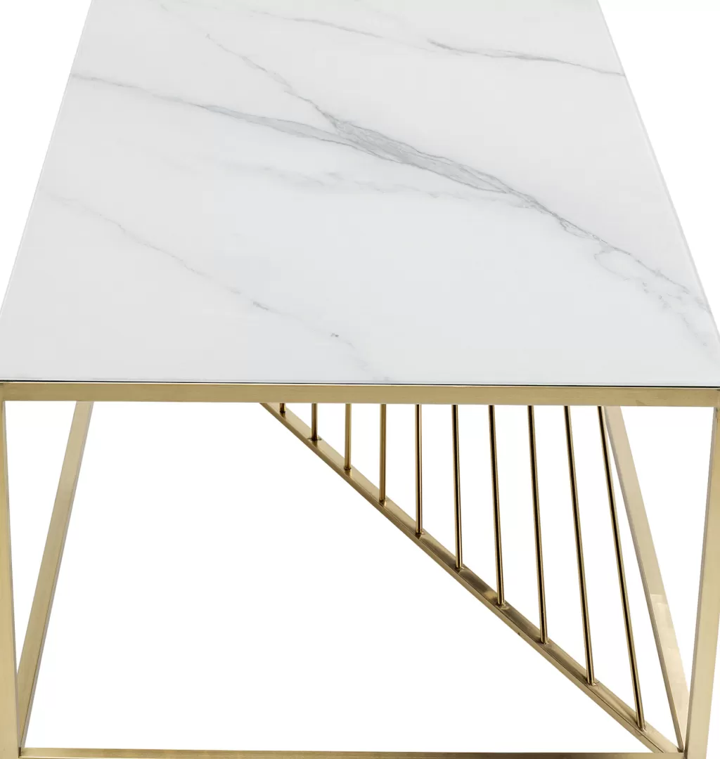Sohvapöydät>KARE Design Art Marble Glass Sohvapöytä 140x70cm