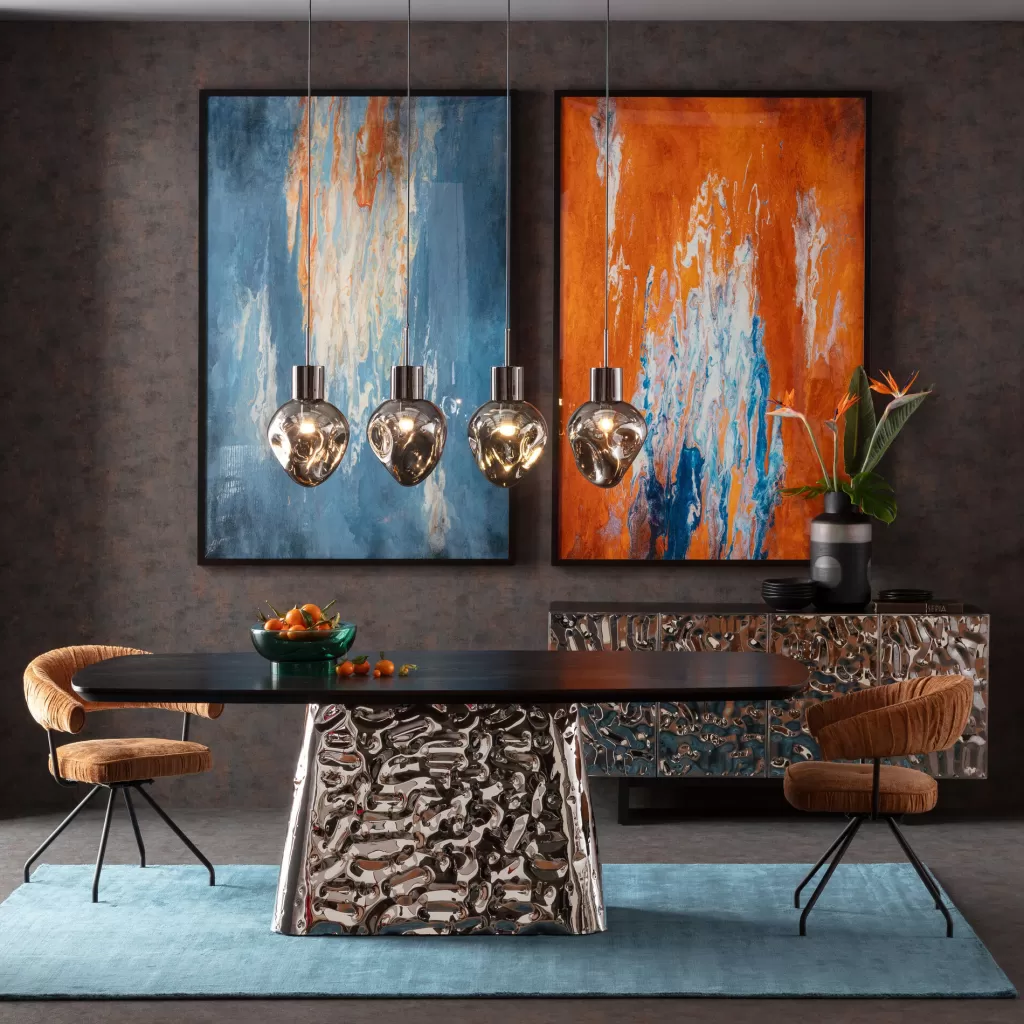 Taulut>KARE Design Artistas Blue Kehystetty Taulu 120x180cm