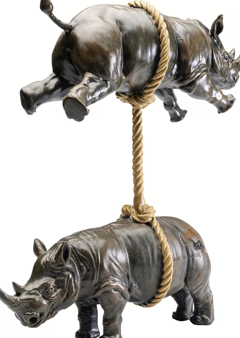 Koriste-Esineet>KARE Design Artistic Rhino Sarvikuonto Koriste-esine 46cm