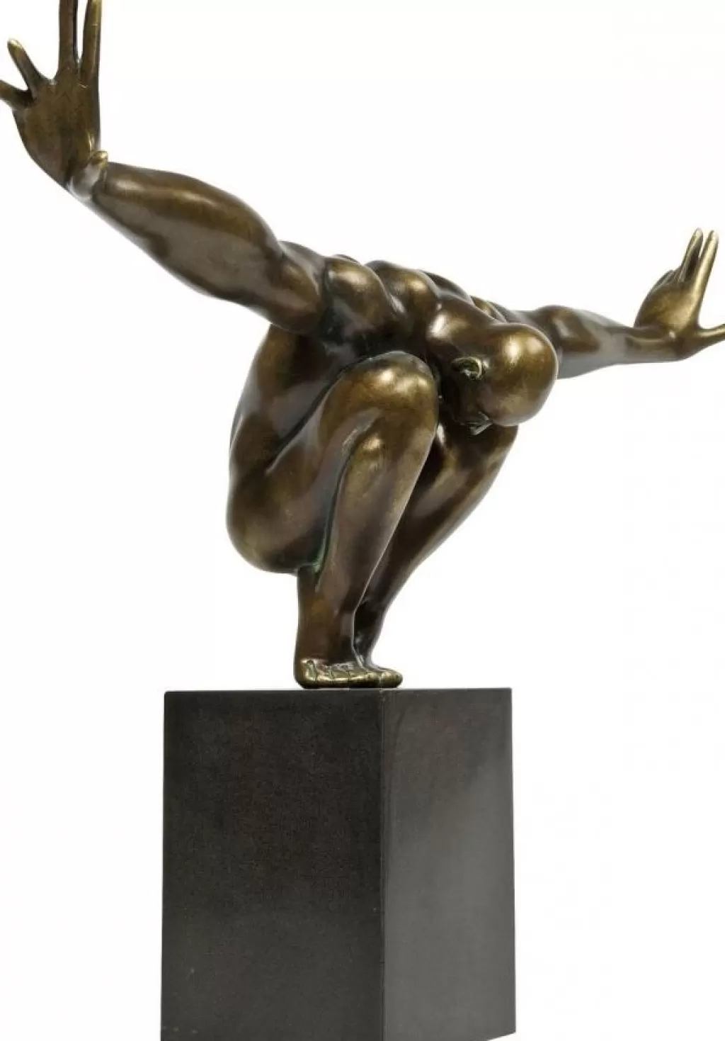 Koriste-Esineet>KARE Design Athlet Bronze Koriste-esine, Figuuri 75cm