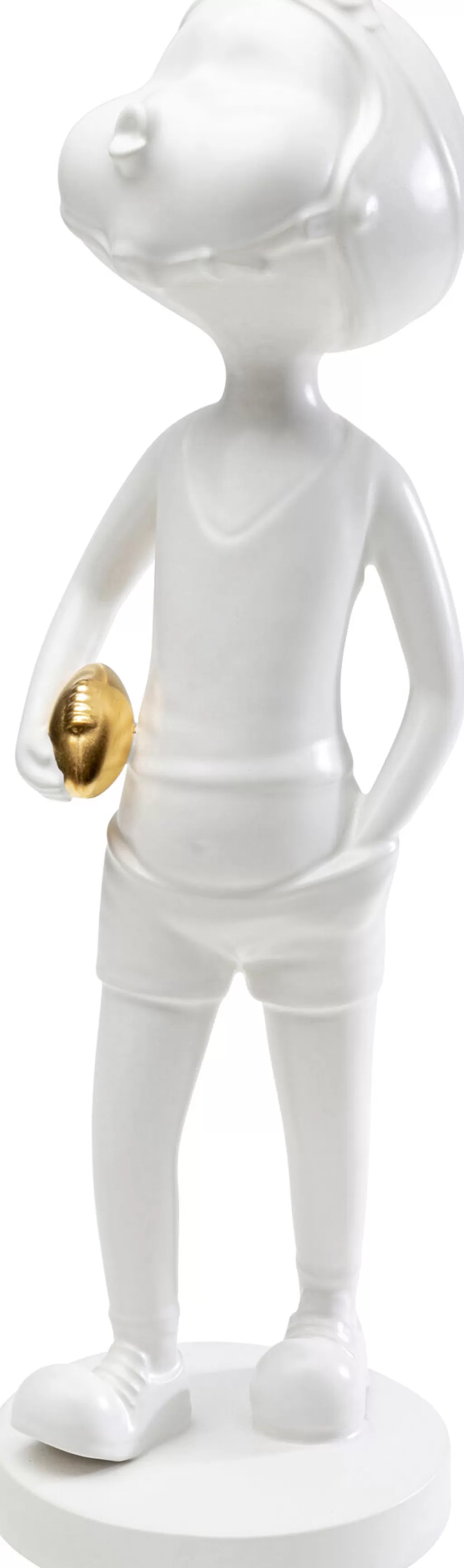 Koriste-Esineet>KARE Design Ball Girl Tyttö Koriste-esine Valkoinen 41cm