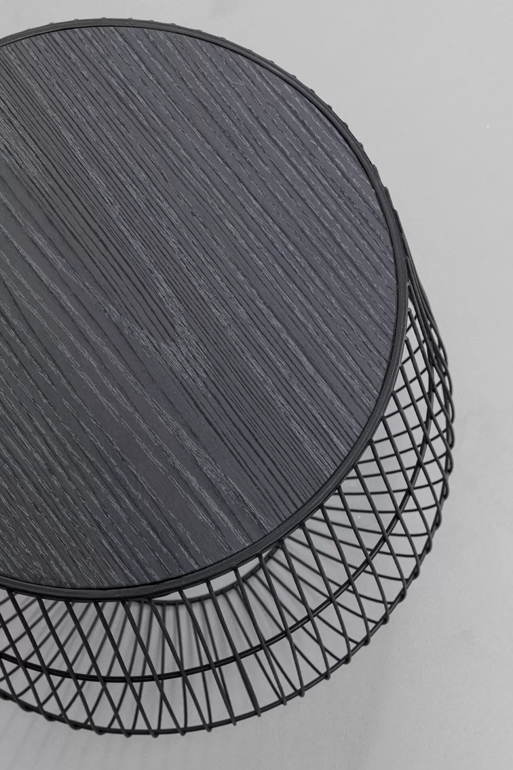 Sohvapöydät>KARE Design Beam Black Sivupöytä Musta Ø40cm