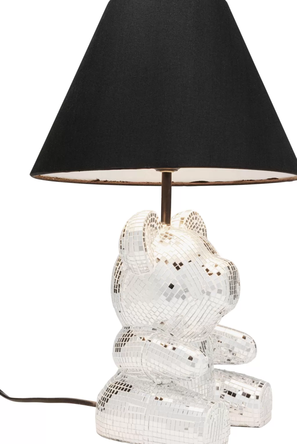 Pöytävalaisimet>KARE Design Bear Disco Karhu Pöytävalaisin 40cm