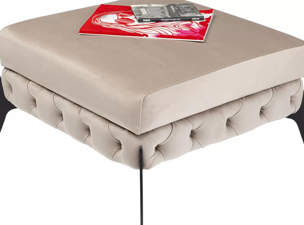 Rahit Ja Jakkarat>KARE Design Bellissima Rahi, Samettia, Taupe 80cm