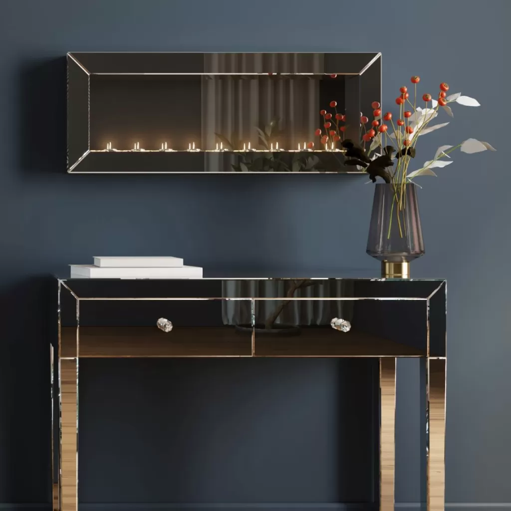 Peilit>KARE Design Big Beauty Candle Light Peili 90x35