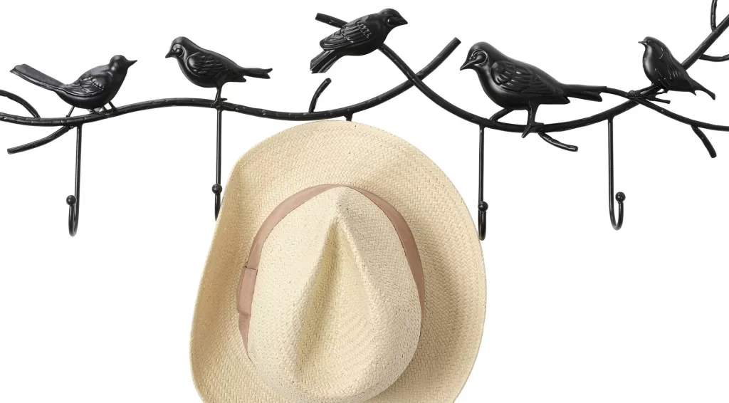 Seinänaulakot>KARE Design Birds Gossip Linnut Seinänaulakko, Musta 71cm
