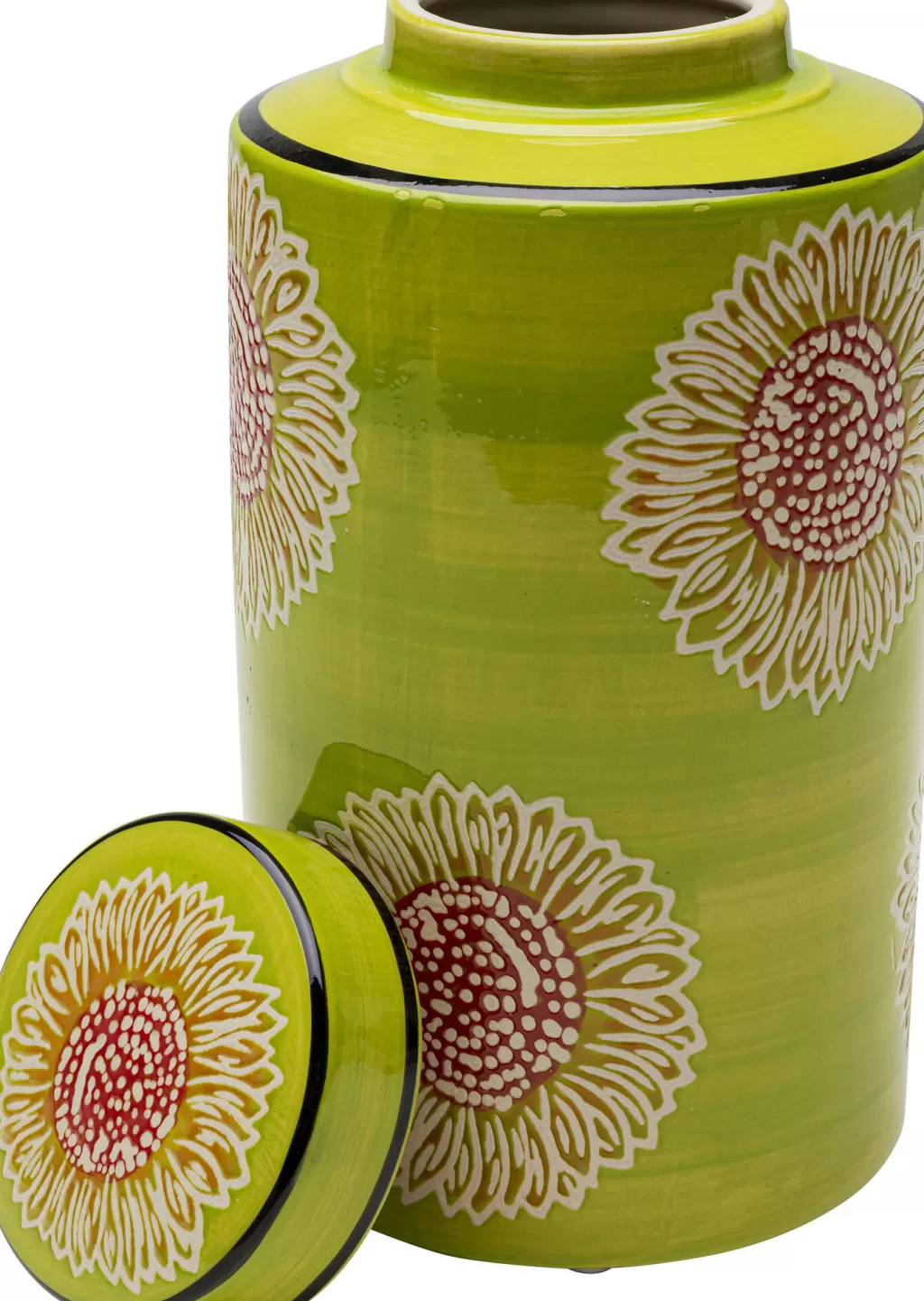 Koriste-Esineet>KARE Design Bloom Green Koristepurkki Vihreä 27cm