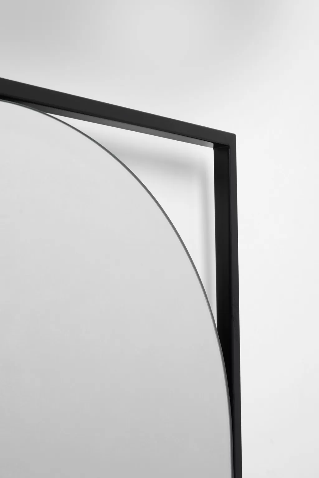 Peilit>KARE Design Bonita Seinäpeili, Musta 81x81cm