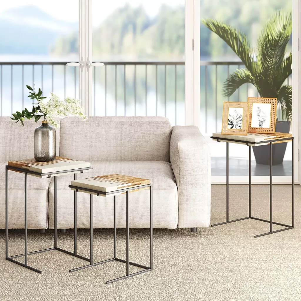Sohvapöydät>KARE Design Bora Bora Sivupöytä (3/Setti)