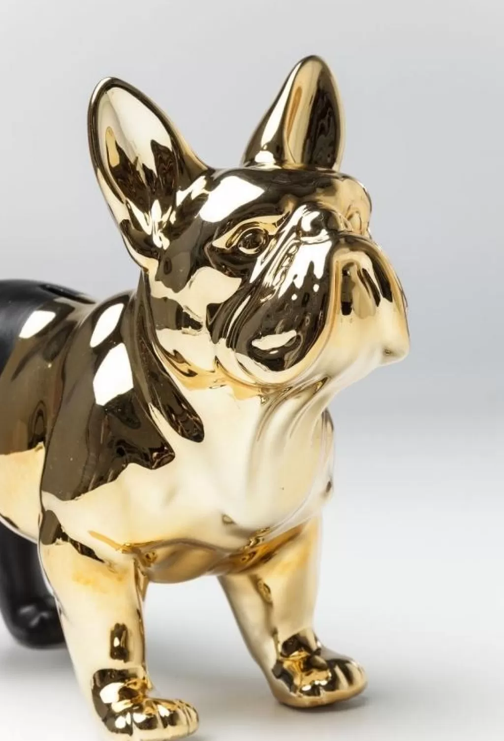Säästölippaat>KARE Design Bulldog Säästölipas, Kulta-musta