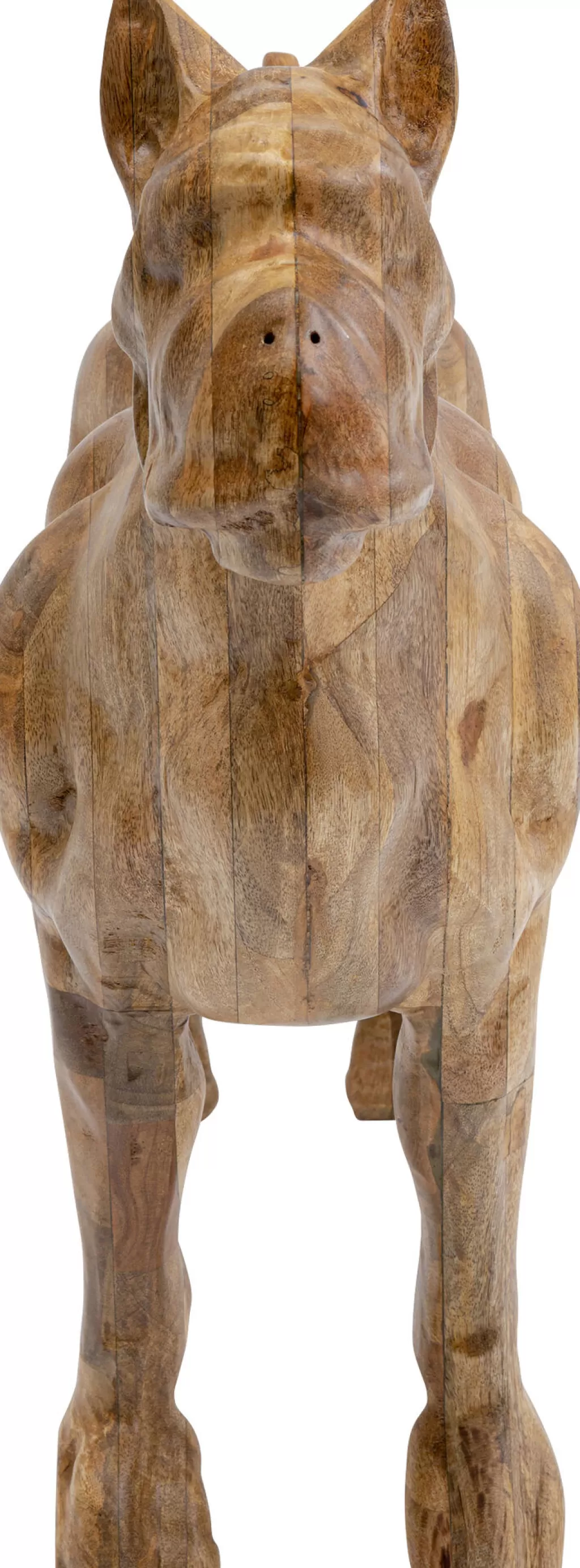Jalalliset Koriste-Esineet>KARE Design Bulldog Wood Puinen Koriste-esine 70x78 Cm