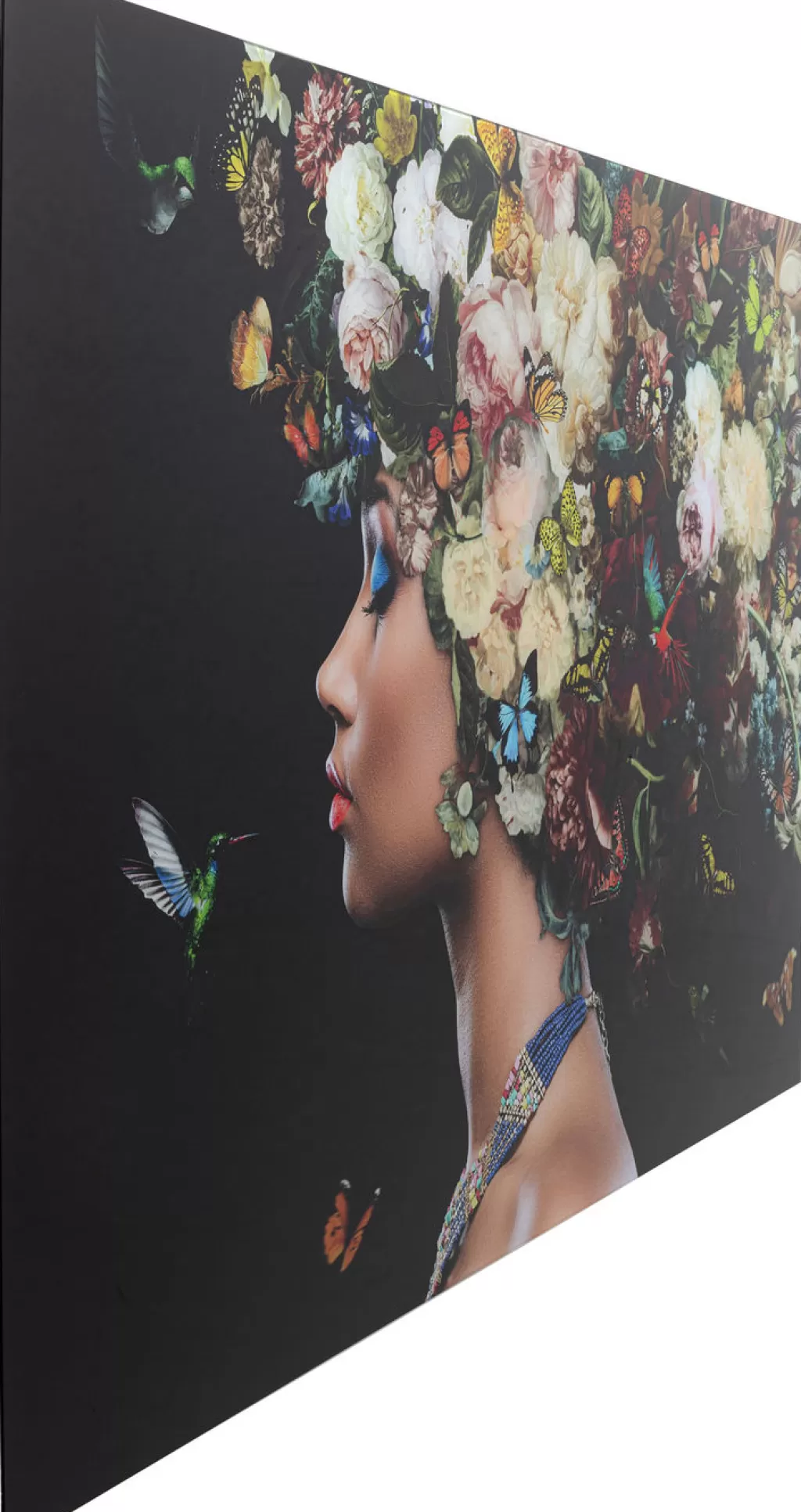 Taulut>KARE Design Bunch Of Flowers Lasitaulu 150x100cm