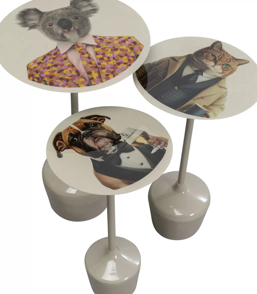 Sohvapöydät>KARE Design Business Animal Sivupöydät (3/Setti)