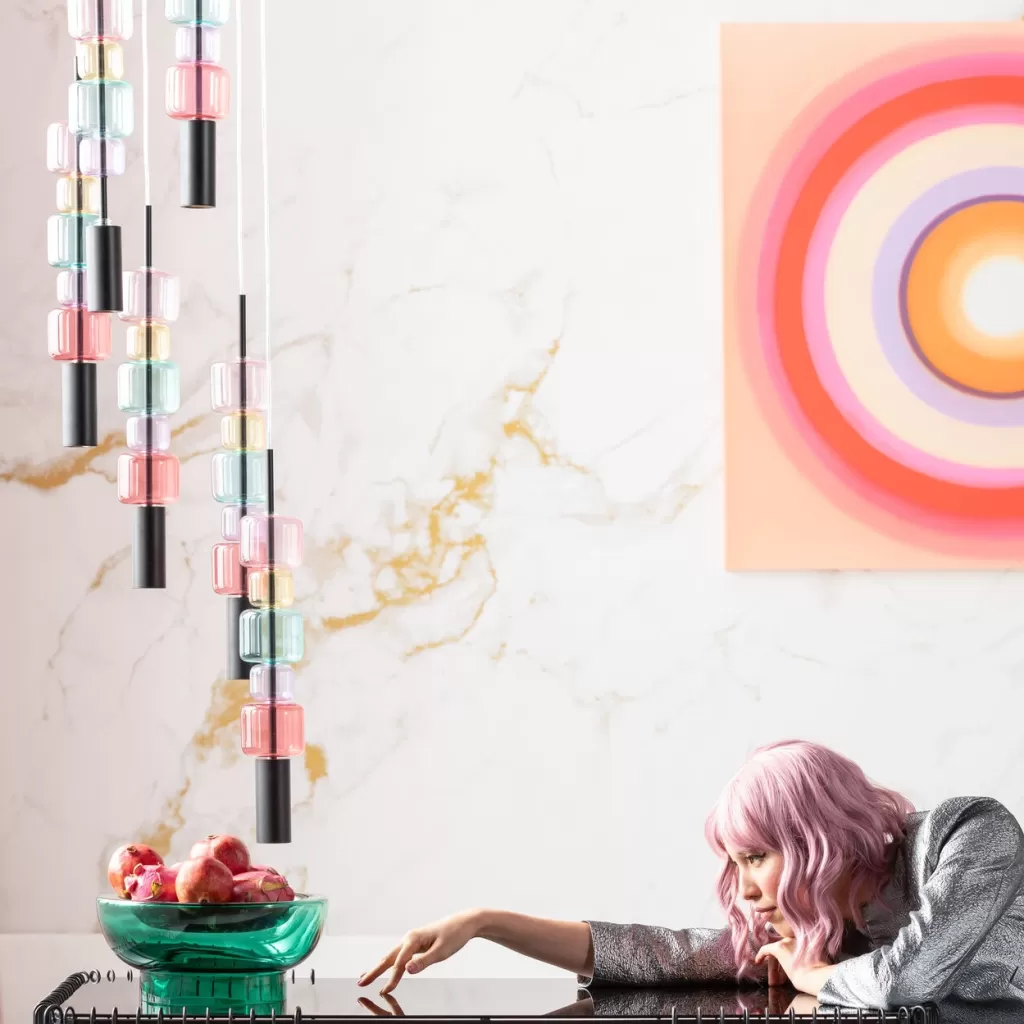 Riippuvalaisimet>KARE Design Candy Bar Colore Riippuvalaisin Ø41cm