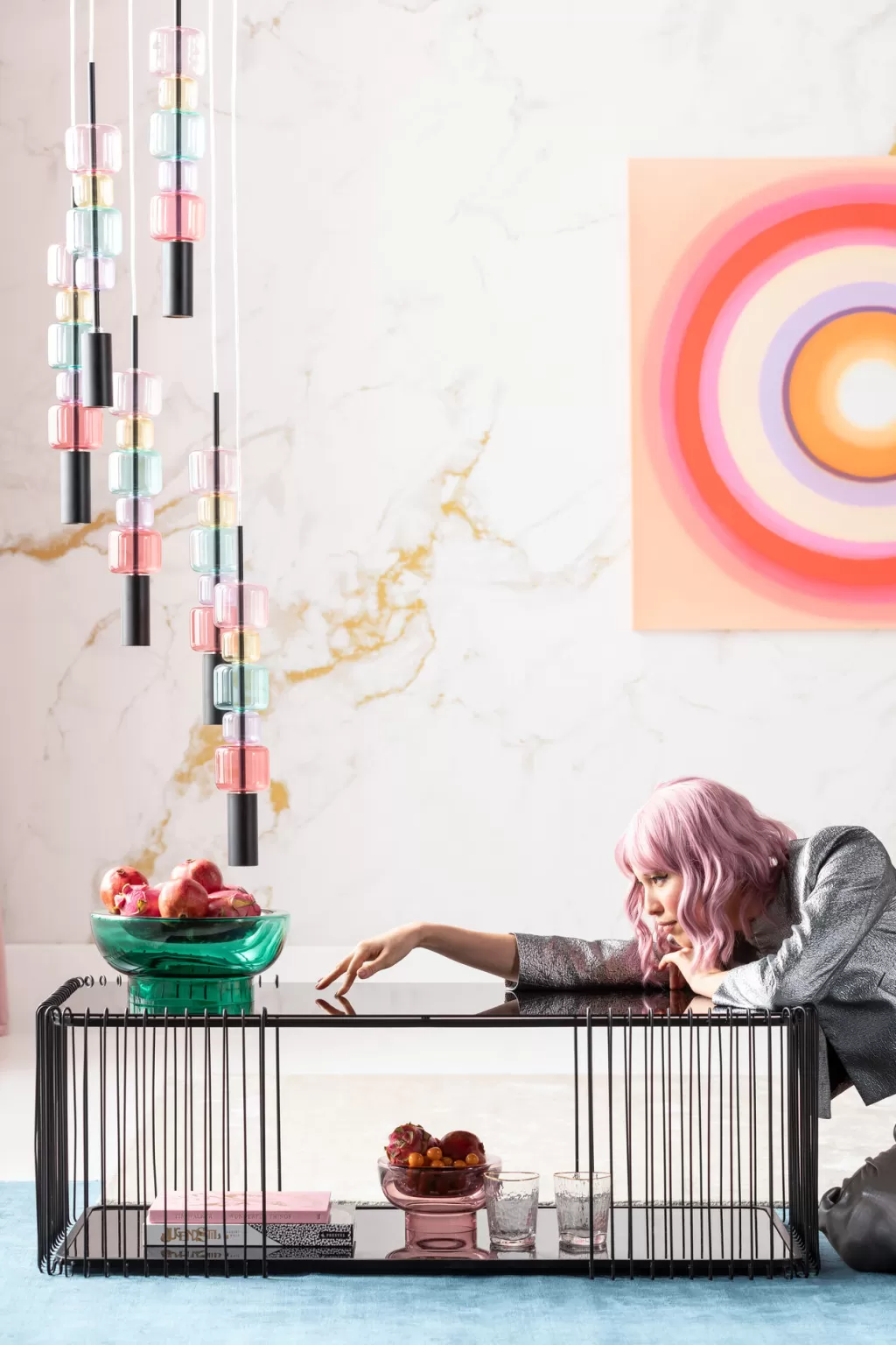 Riippuvalaisimet>KARE Design Candy Bar Colore Riippuvalaisin Ø41cm