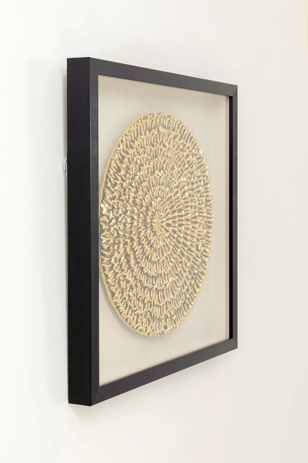 Seinäkoristeet>KARE Design Chain Circle Taulu, Deko-objekti - Kulta, 60x60cm