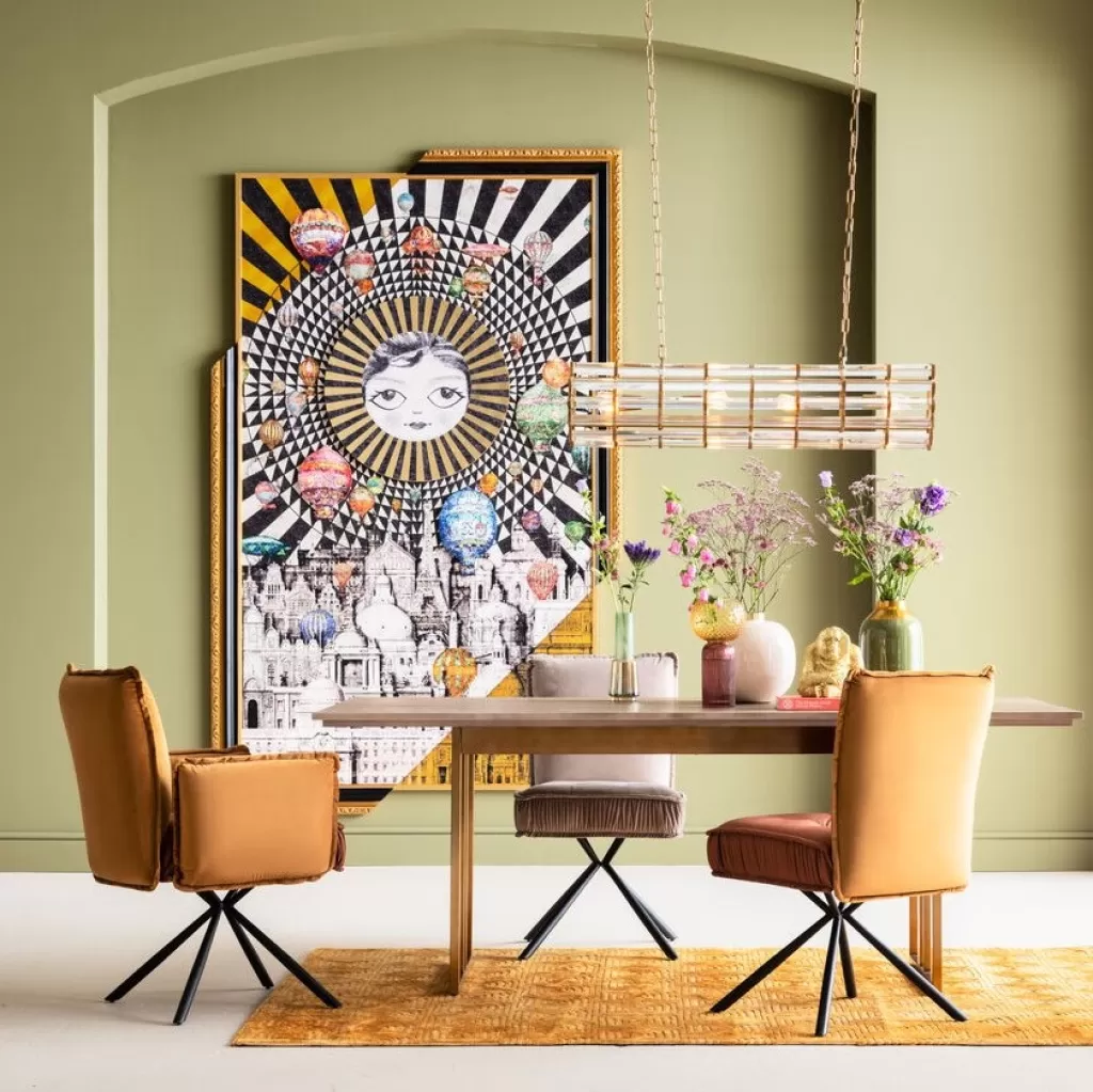 Tuolit>KARE Design Chelsea Tuoli Käsinojilla, Ruskea
