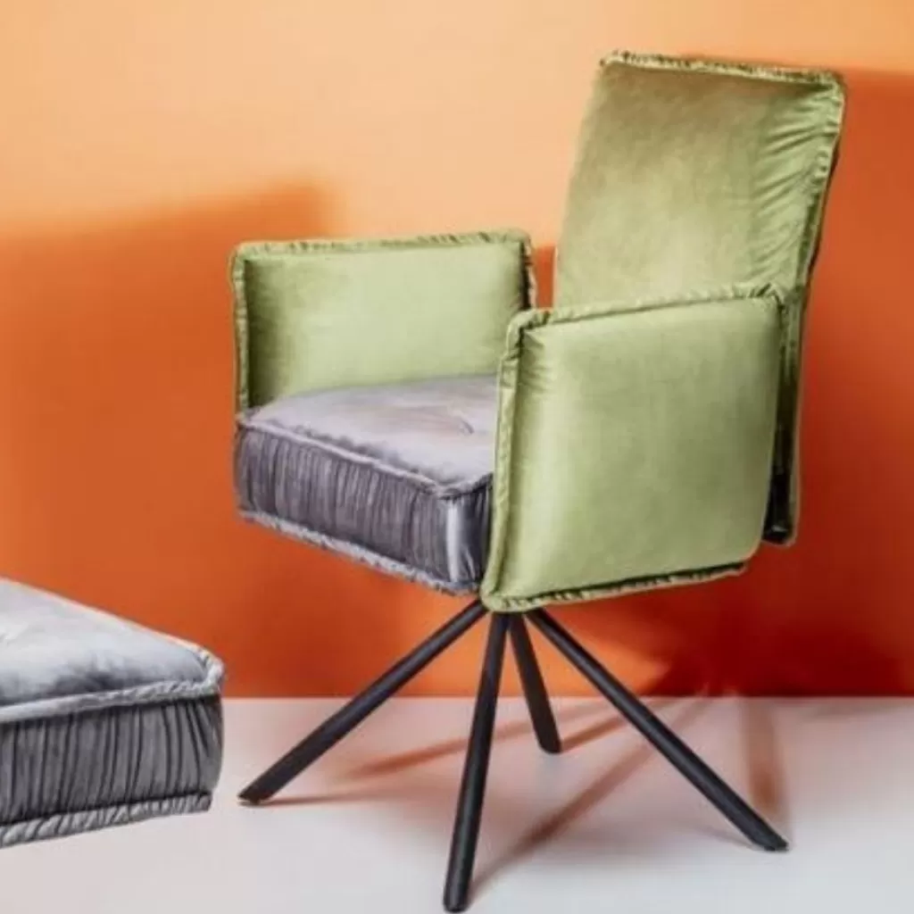Tuolit>KARE Design Chelsea Tuoli Käsinojilla, Vihreä