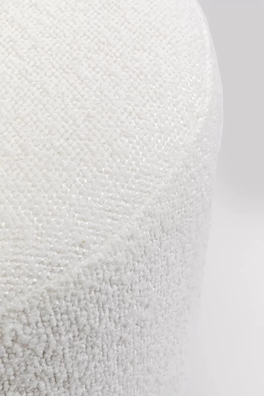 Rahit Ja Jakkarat>KARE Design Cherry Boucle Rahi, Jakkara - Kermanvärinen, Savunharmaa Ø35cm