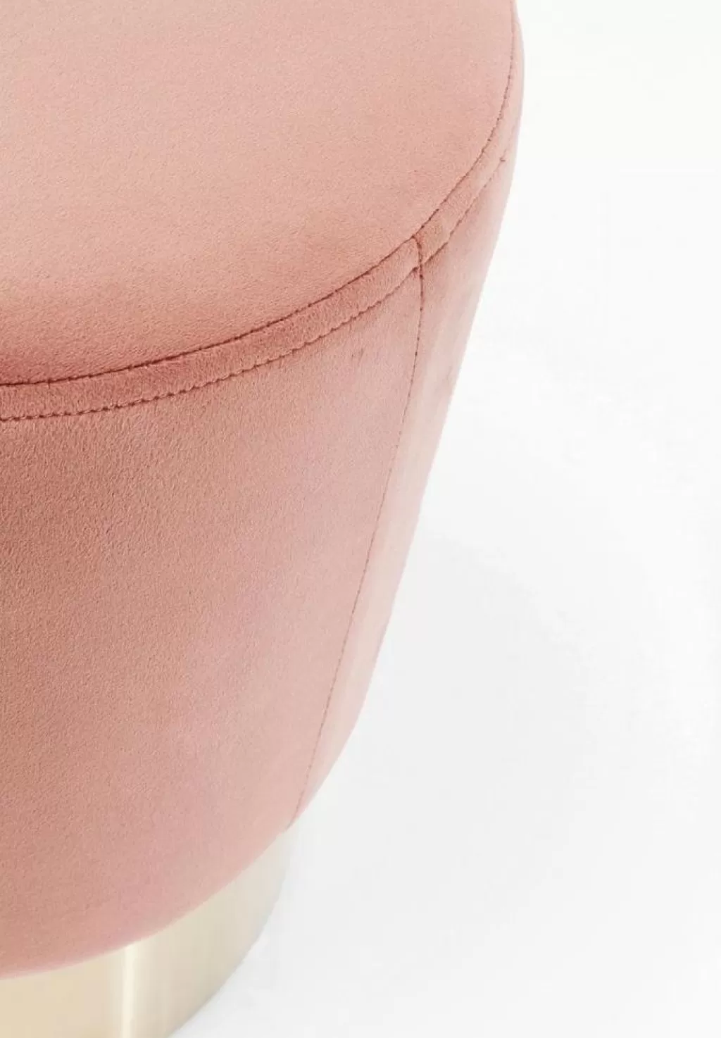 Rahit Ja Jakkarat>KARE Design Cherry Jakkara, Rahi, Mauve/messinki Ø35cm