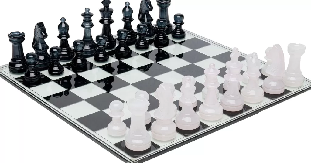 Jalalliset Koriste-Esineet>KARE Design Chess Transparent Koriste-esine, Läpinäkyvä 60x60cm