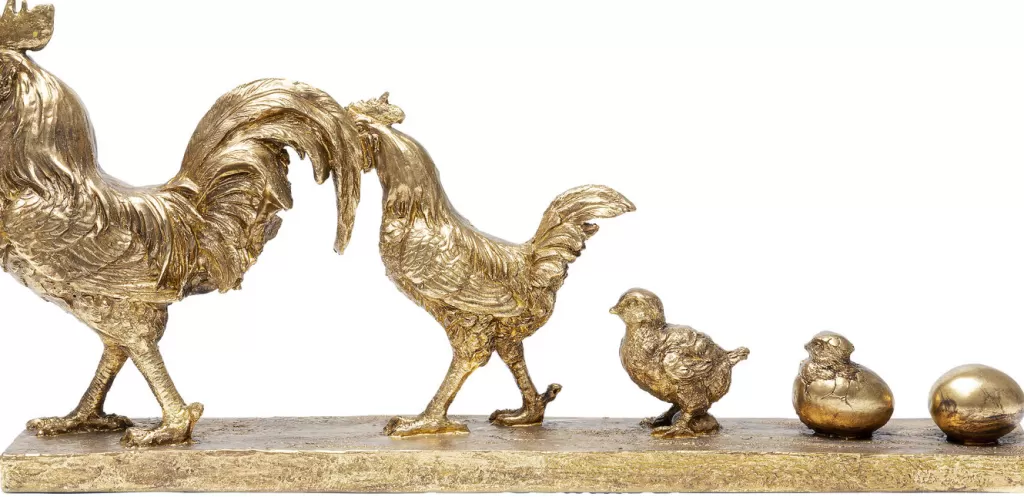 Koriste-Esineet>KARE Design Chicken Evolution Koriste-esine