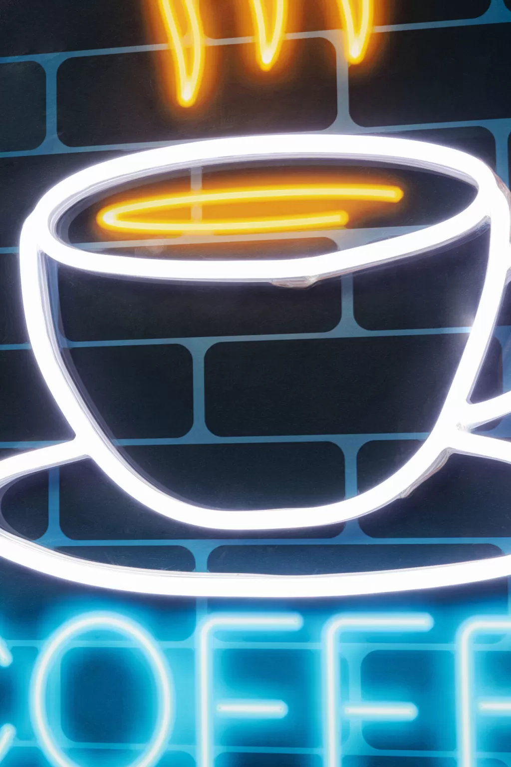 Taulut>KARE Design Coffee LED Lasitaulu 80x80cm