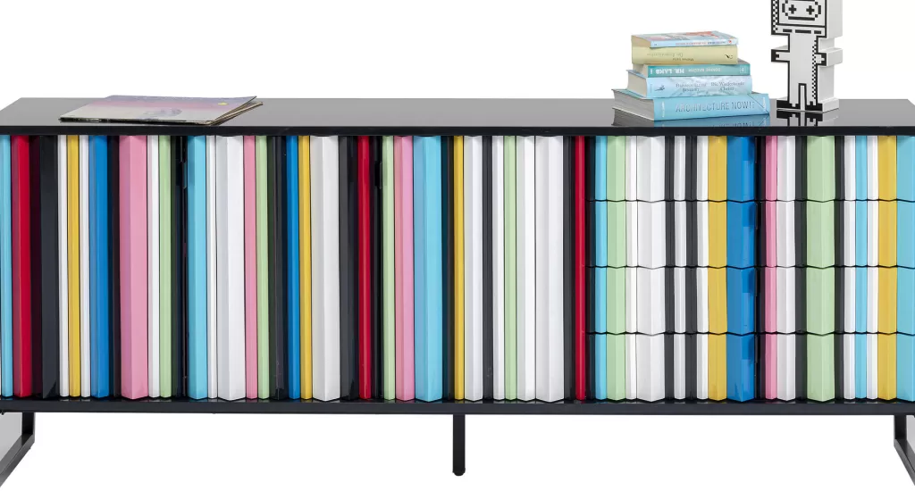 Senkit | Olohuone>KARE Design Concertina Senkki, Sivupöytä - Colore, Monivärinen 186x74cm
