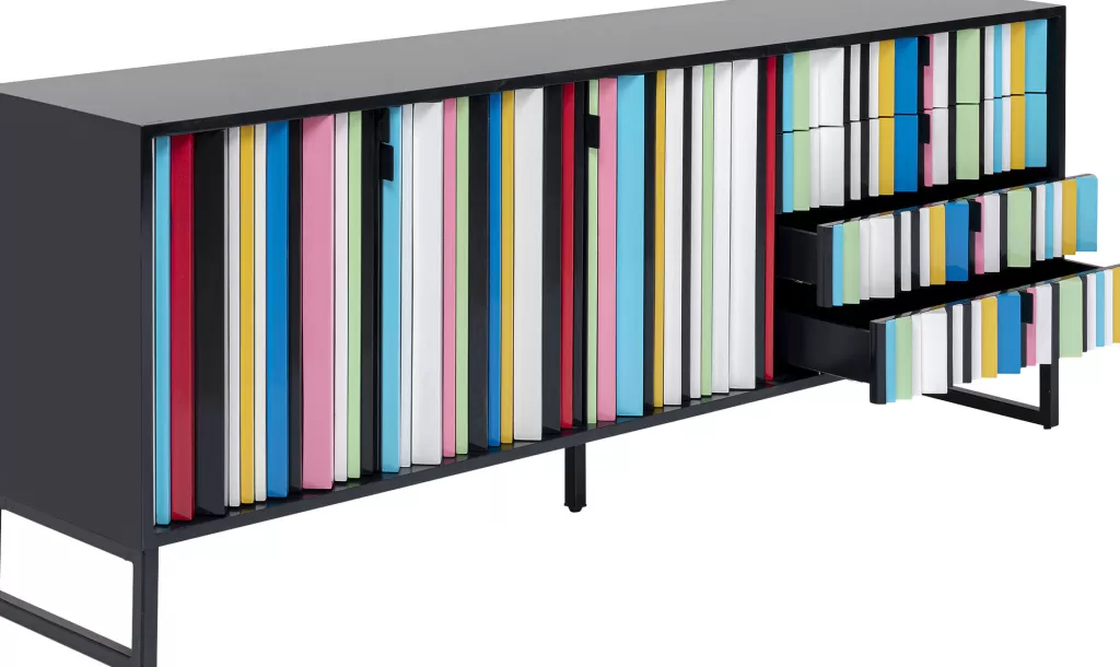 Senkit | Olohuone>KARE Design Concertina Senkki, Sivupöytä - Colore, Monivärinen 186x74cm