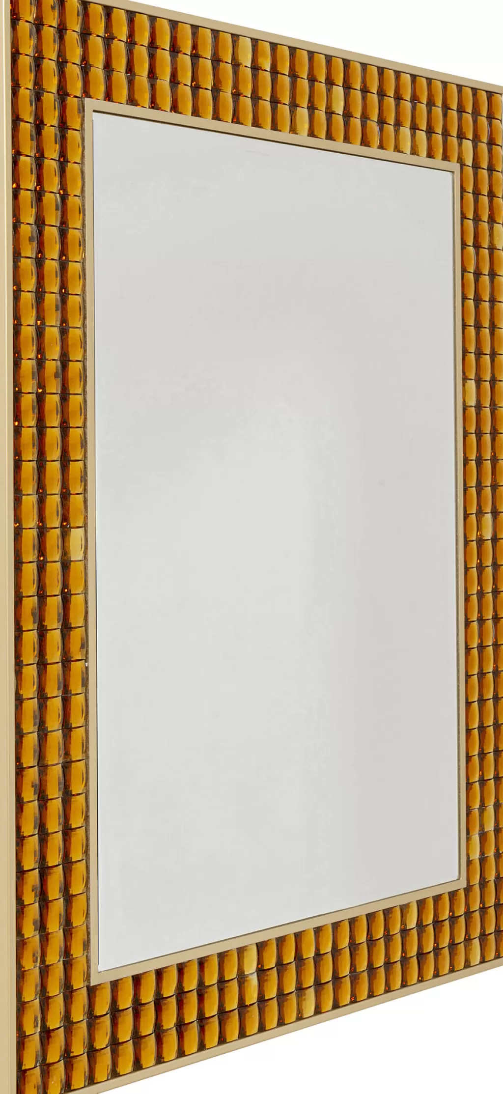 Peilit>KARE Design Crystals Seinäpeili, Messinki 80x100cm