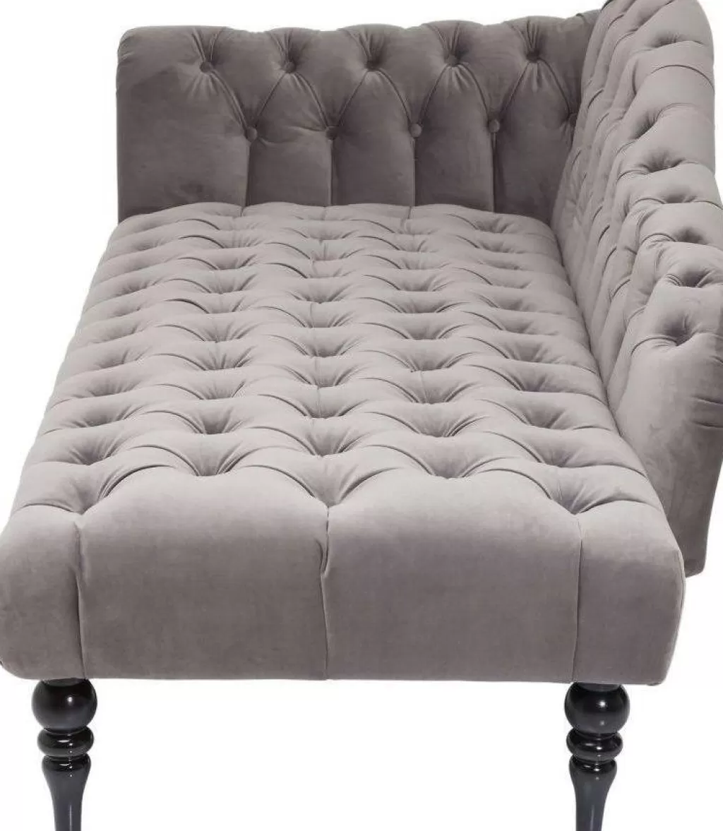 Lepotuolit>KARE Design Desire Velvet Divaani, Hopea