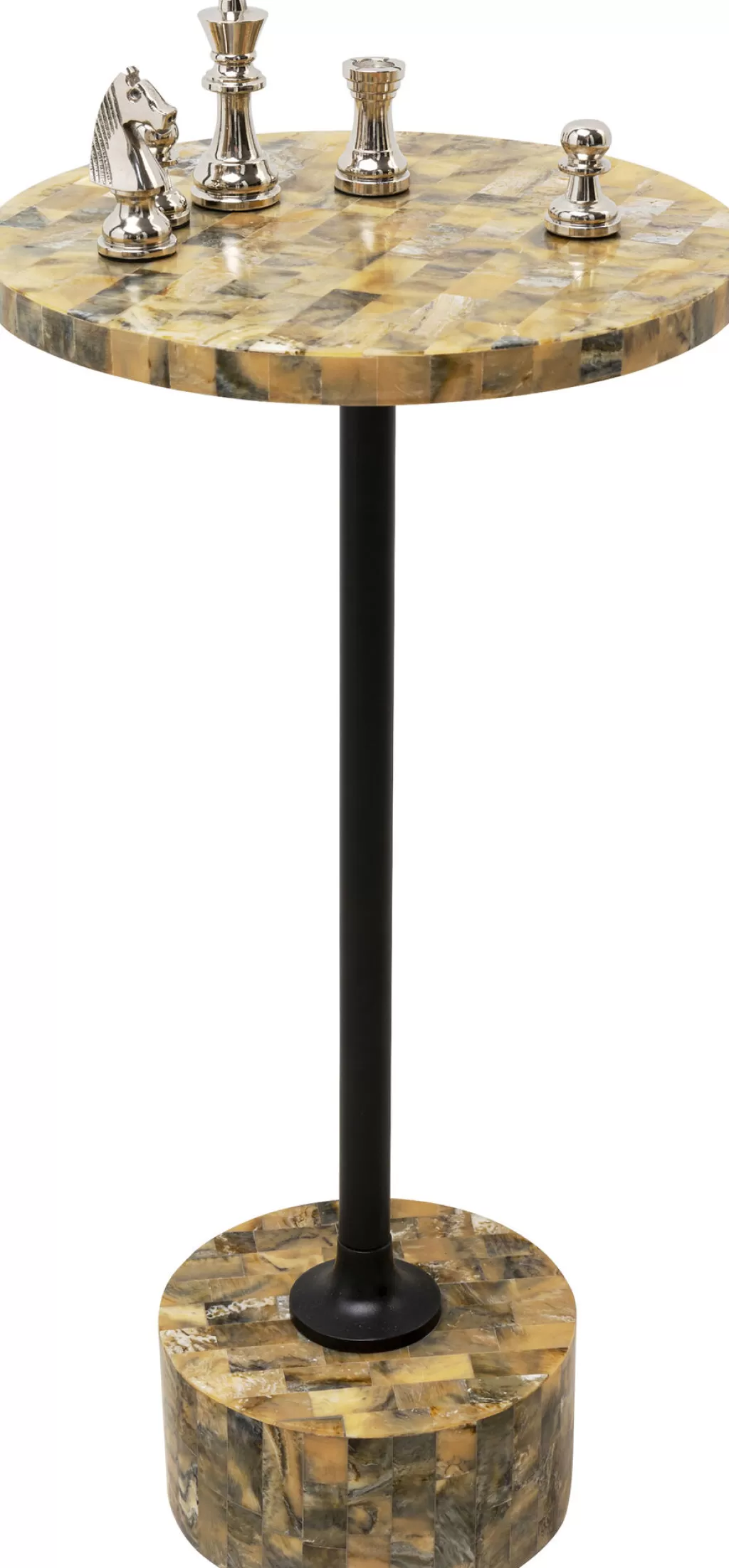 Sohvapöydät>KARE Design Domero Mosaic Sivupöytä, Harmaa Ø25cm