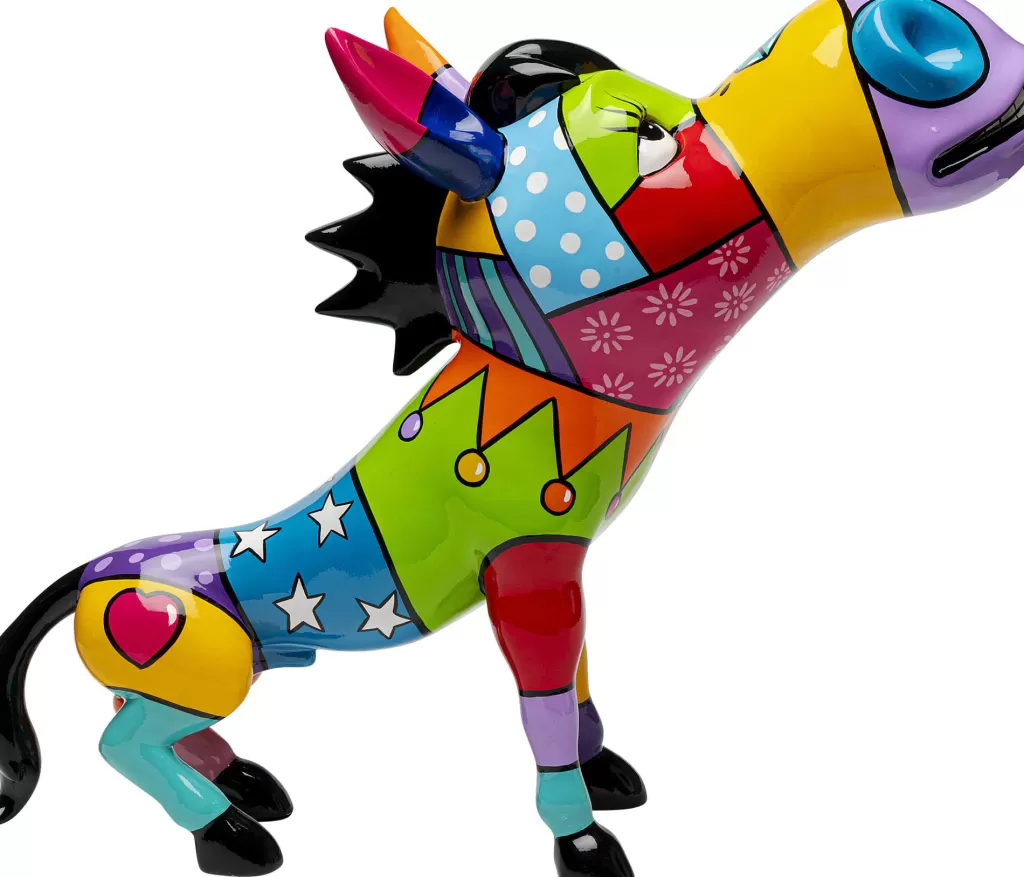 Jalalliset Koriste-Esineet>KARE Design Donkey Patchwork Aasi Koriste-esine Värikäs 54cm