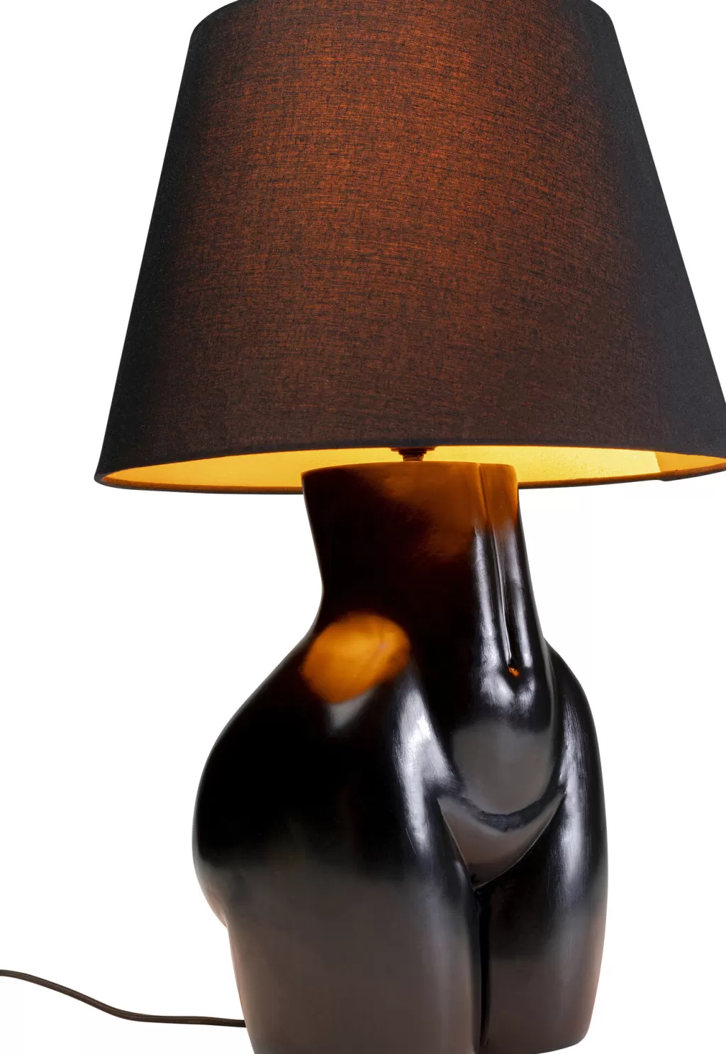 Pöytävalaisimet>KARE Design Donna Pöytävalaisin Musta