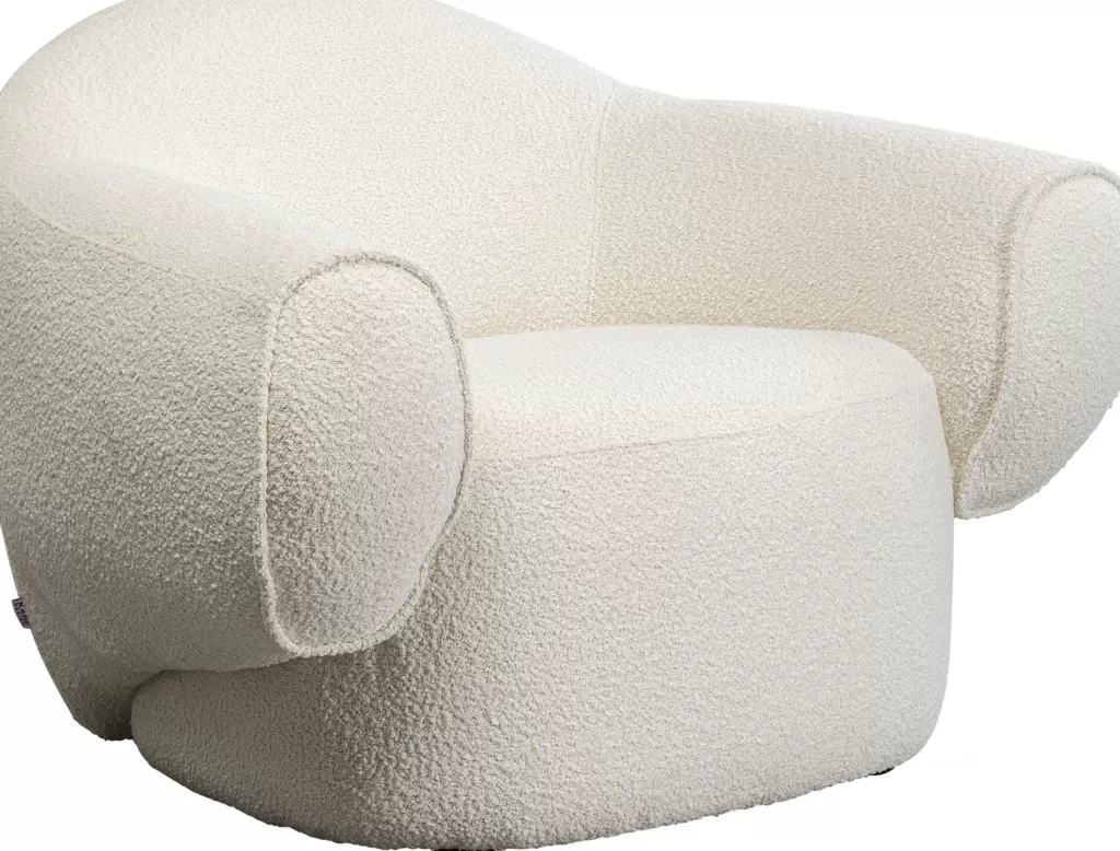Olohuone | Nojatuolit>KARE Design Dreamy Boucle Nojatuoli Kermanvärinen