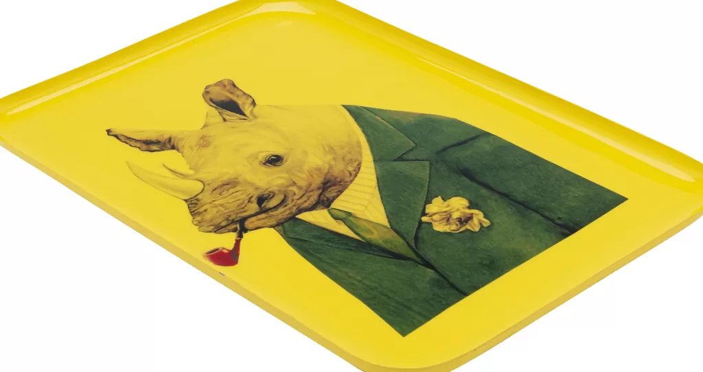 Tarjottimet | Keittiö Ja Astiat>KARE Design Ego Rhino Tarjotin 30x20cm