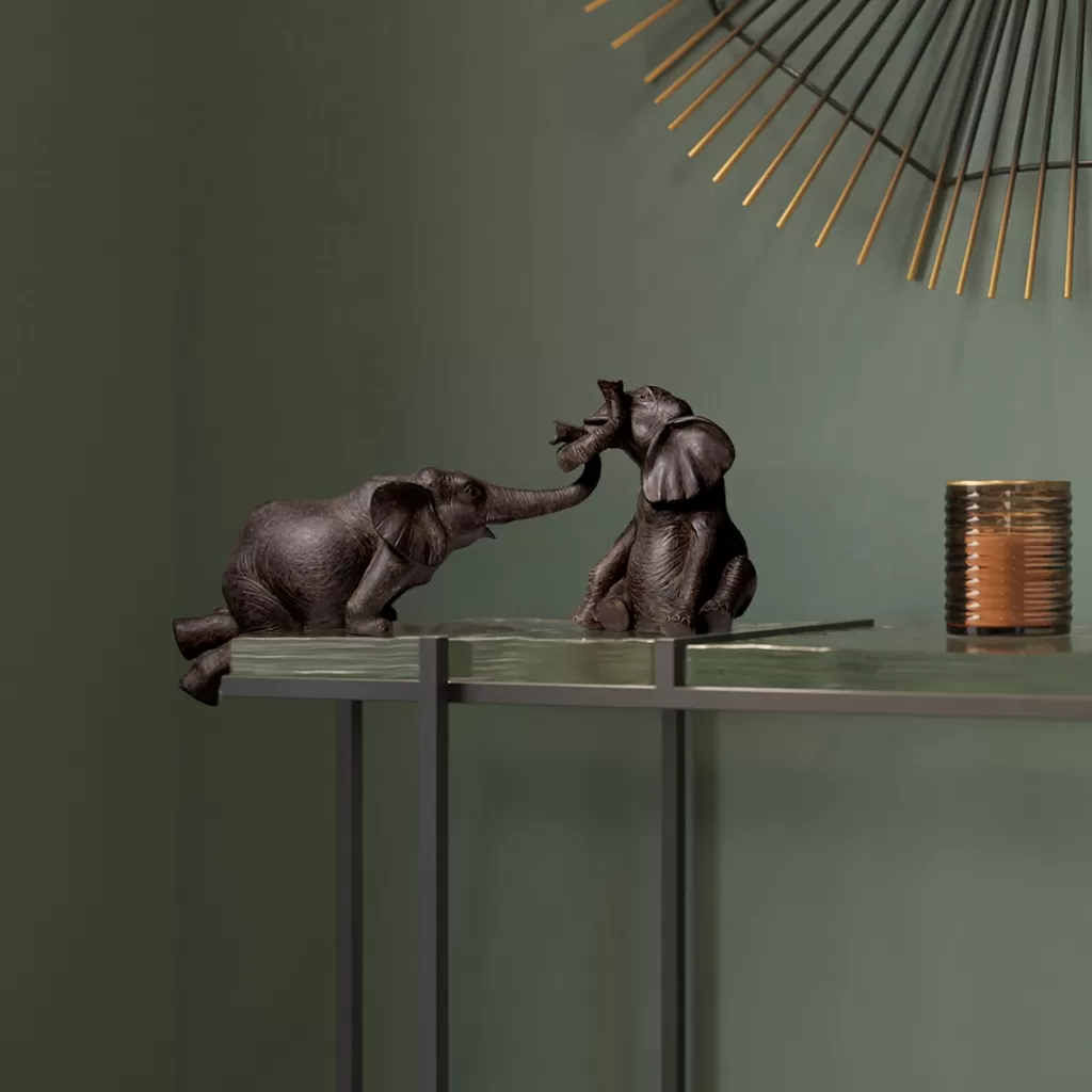 Koriste-Esineet>KARE Design Elefant Zirkus Elefantti Koriste-esine (2/Setti)
