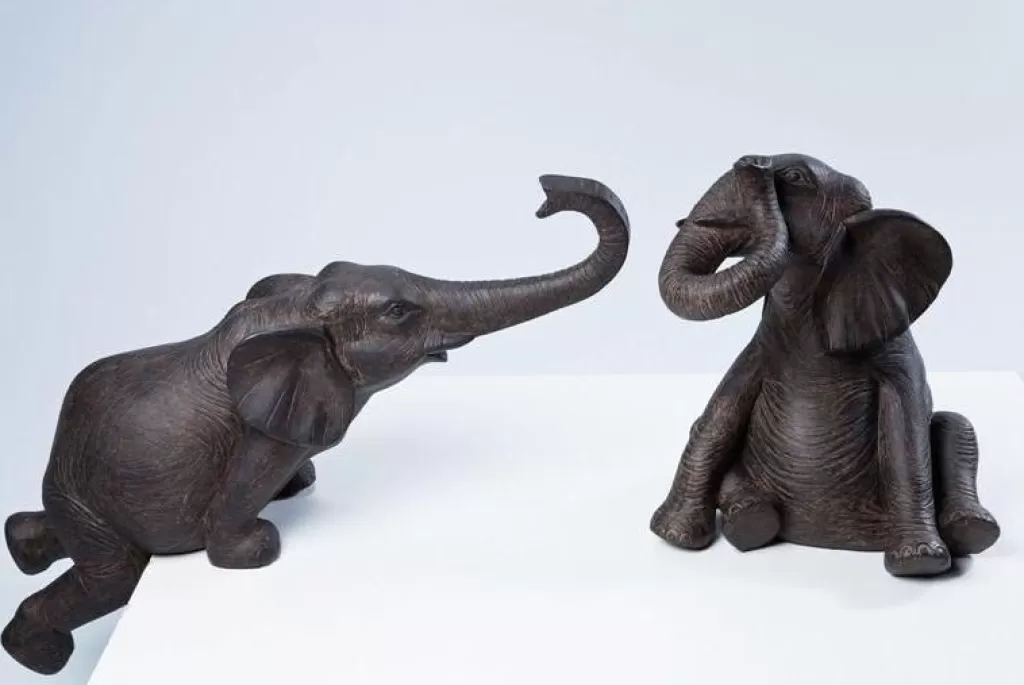 Koriste-Esineet>KARE Design Elefant Zirkus Elefantti Koriste-esine (2/Setti)